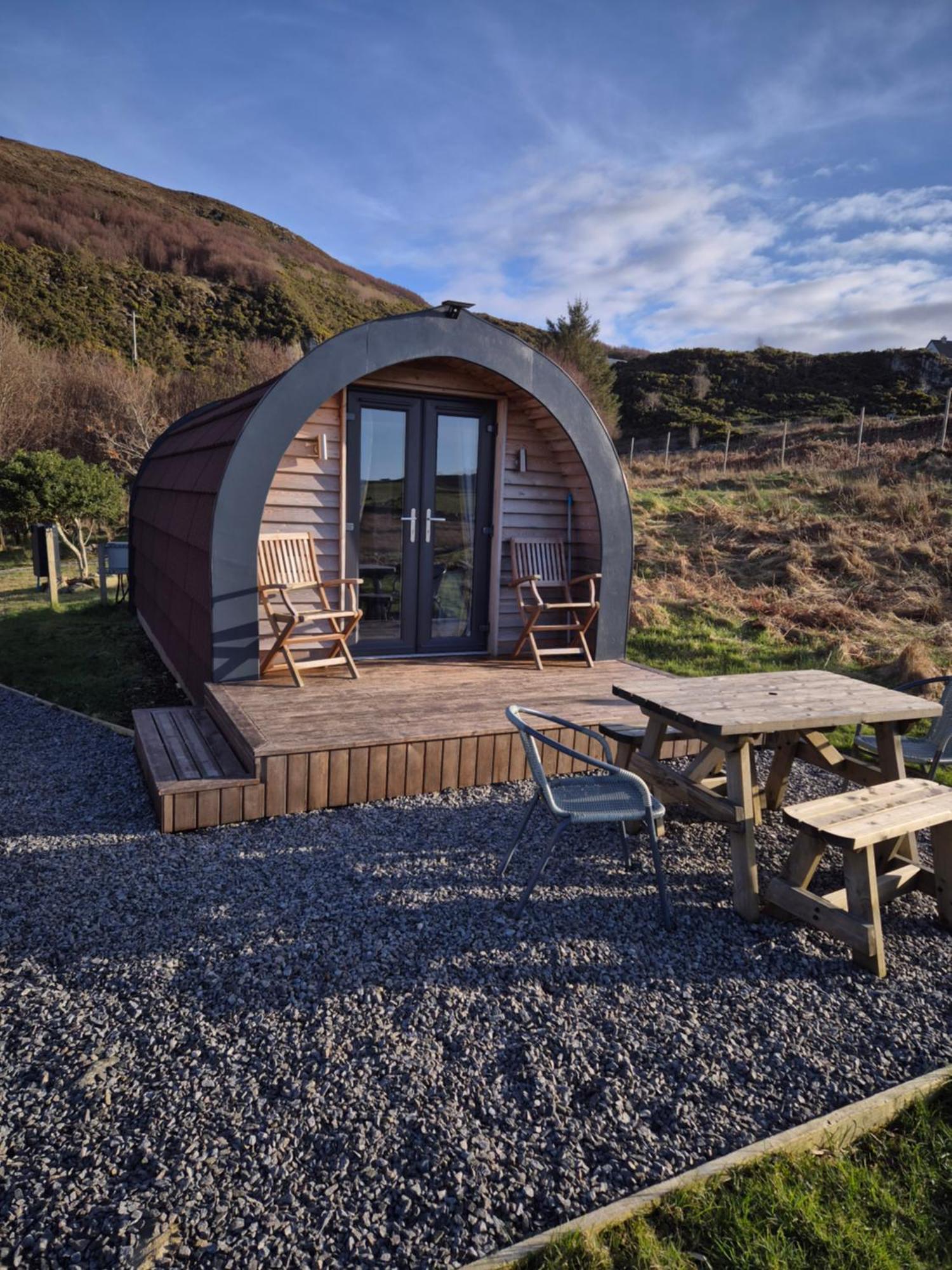 Tighlochan Pods Scourie Esterno foto