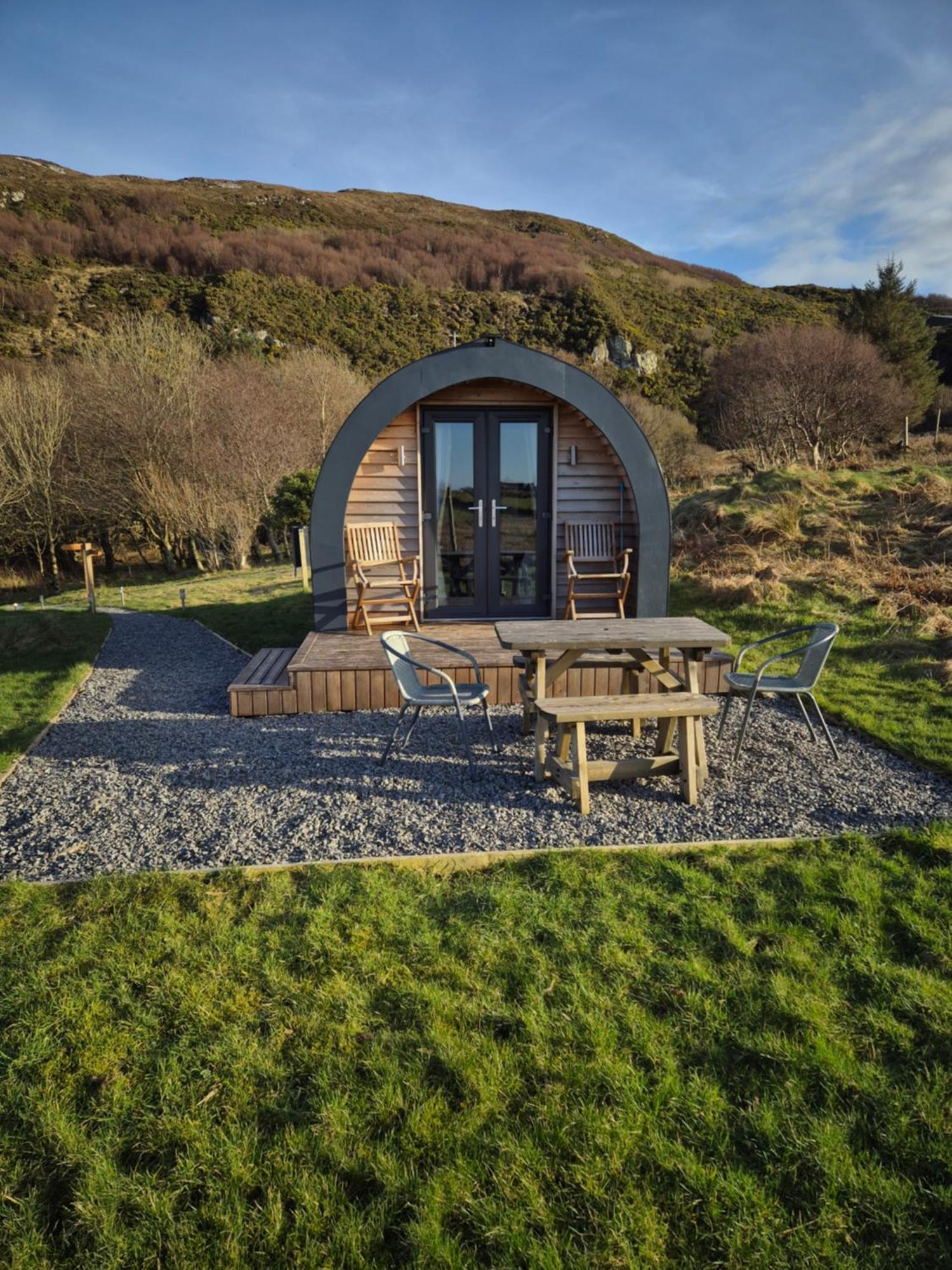 Tighlochan Pods Scourie Esterno foto