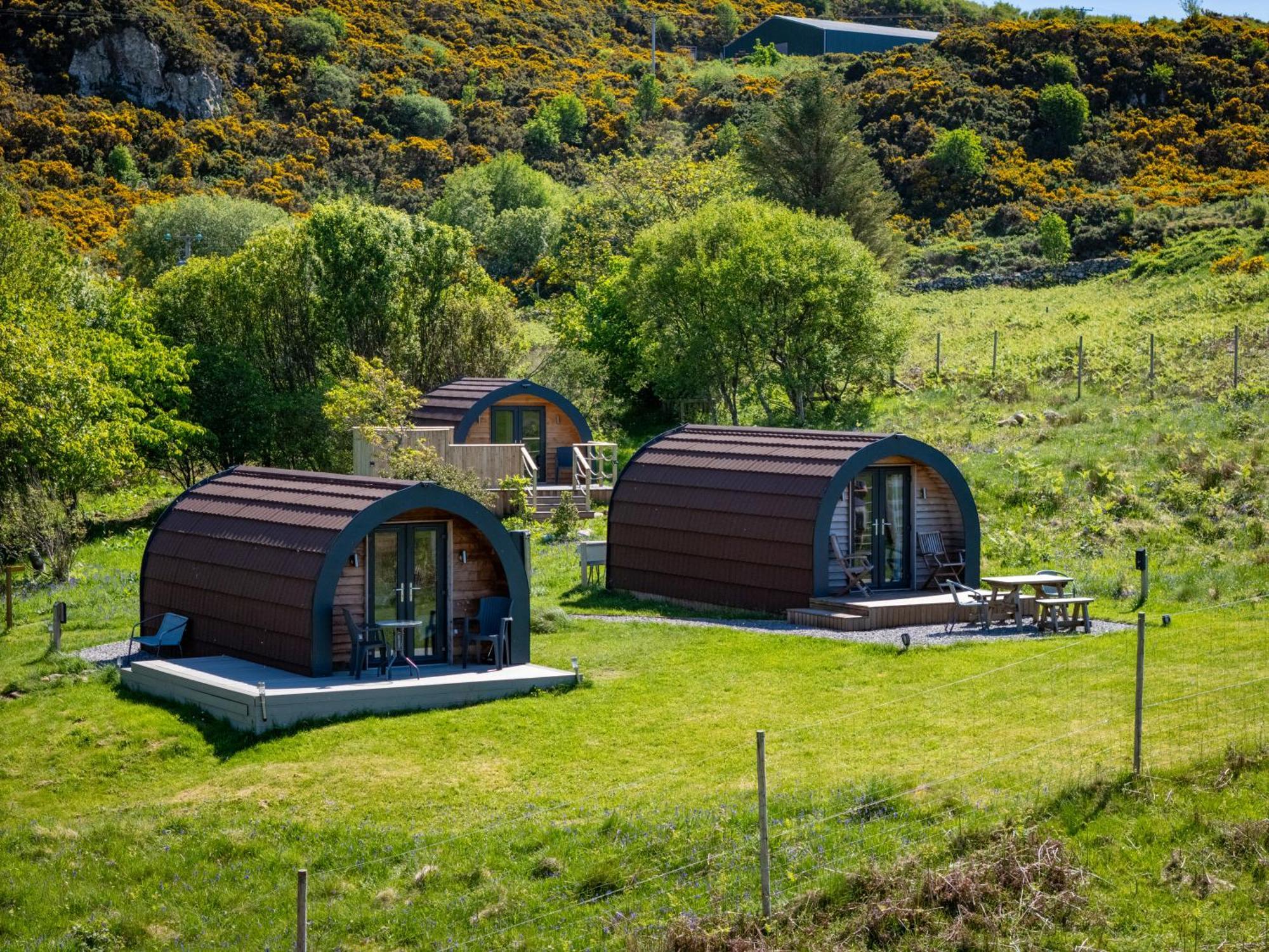 Tighlochan Pods Scourie Esterno foto